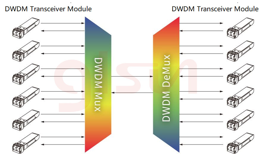 What are the common used optical devices in dwdm system dfb chip apd